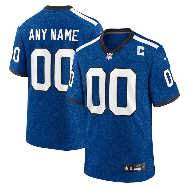 Camisa NFL Indiana Nights Ind. Colts - Versão Alternativa de Jogo - Azul