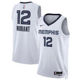 Camisa NBA Ja Morant - Memphis Grizzlies - 2023 - Edição Associação - Branco