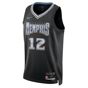 Camisa NBA Ja Morant - Memphis Grizzlies - 2023 - Edição Cidade - Preto