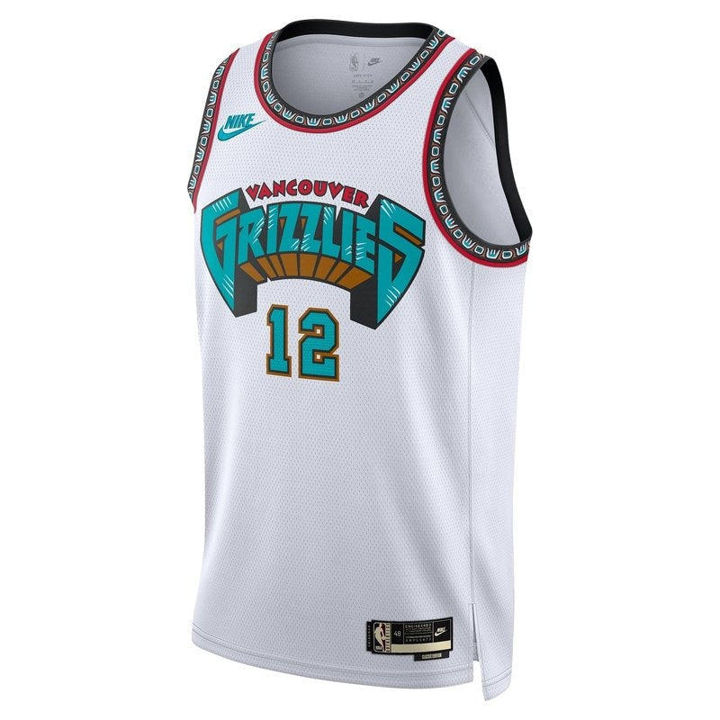 Camisa NBA Ja Morant - Memphis Grizzlies - 2024/25 - Branco - Edição Clássica