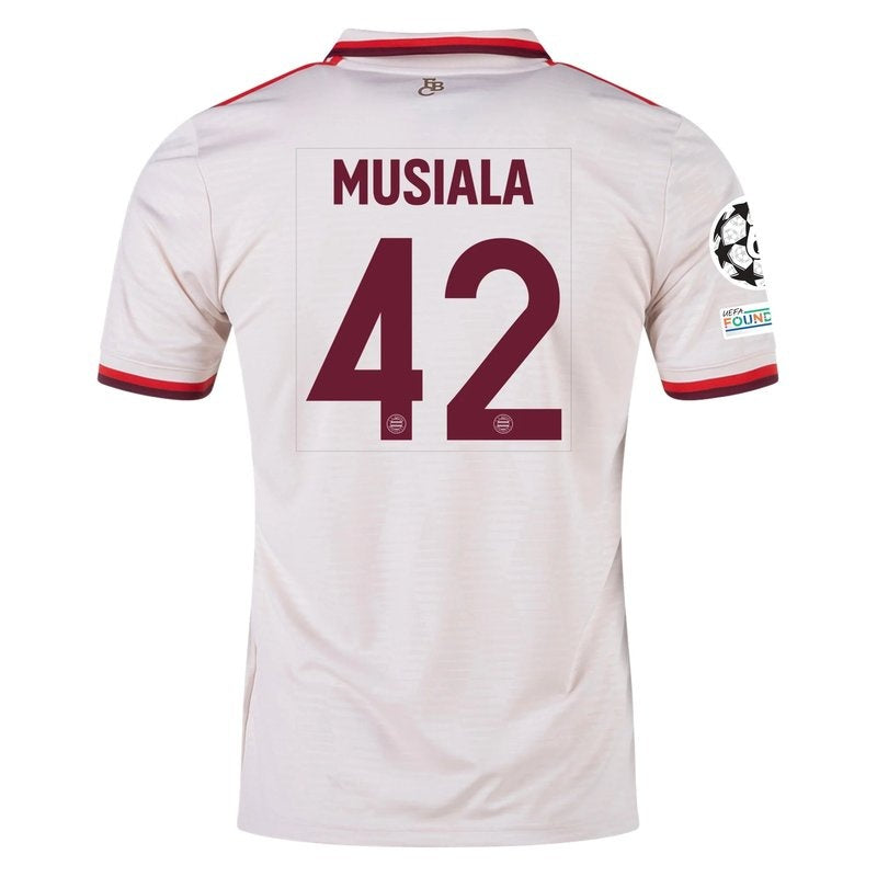 Camisa Jamal Musiala Bayern de Munique 24/25 III Third - Liga dos Campeões - Versão Torcedor