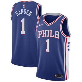 Camisa NBA James Harden - Philadelphia 76ers - 20222 - Edição Ícone - Retrô