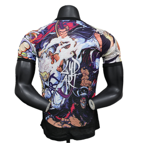 Camisa Japão 25/26 Edição Especial Anime - Branca - Versão Jogador