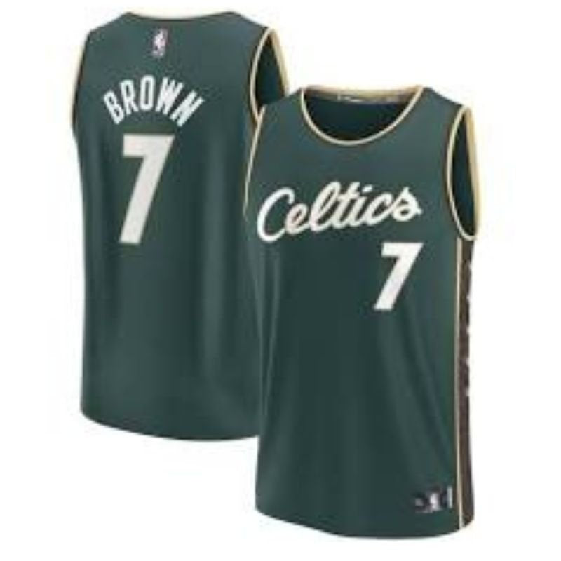 Camisa NBA Jaylen Marrom - Boston Celtics - 22/23 Fastbreak - Edição Cidade - Kelly Green