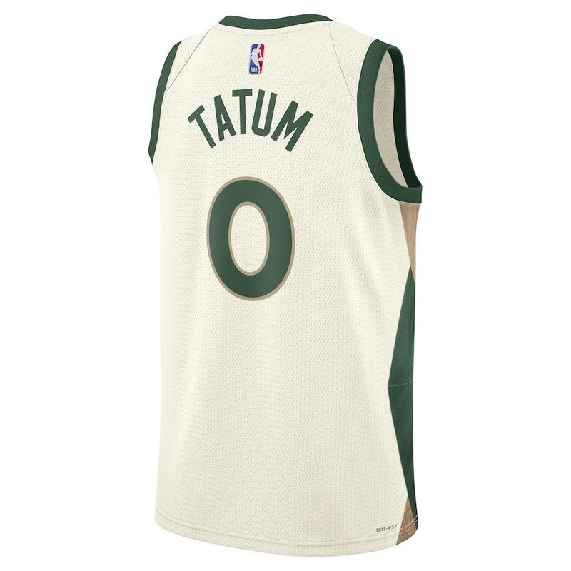 Camisa NBA Jayson Tatum - Boston Celtics - 23/24 - Branco - Edição Cidade