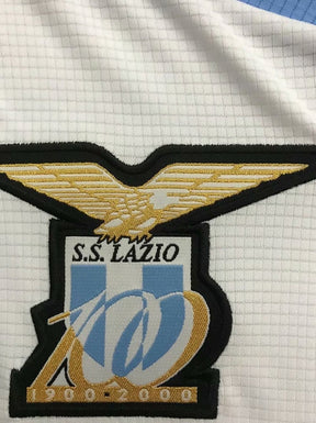 Camisa Lazio 00/01 II Away Manga Longa - Versão Retrô