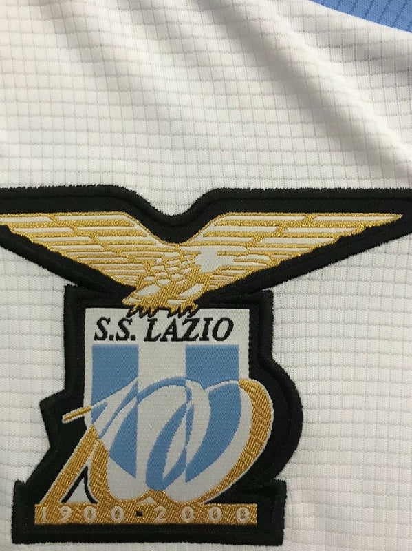 Camisa Lazio 00/01 II Away Manga Longa - Versão Retrô
