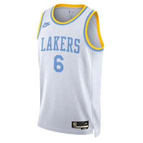 Camisa NBA LeBron James - Los Angeles Lakers - 2023 Branco - Edição Clássica
