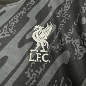 Camisa Liverpool 24/25 Goleiro Preto - Versão Torcedor