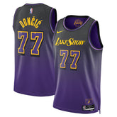 Camisa NBA Luka Dončić - Los Angeles Lakers - Edição Cidade 2024 - Roxo - Unisex