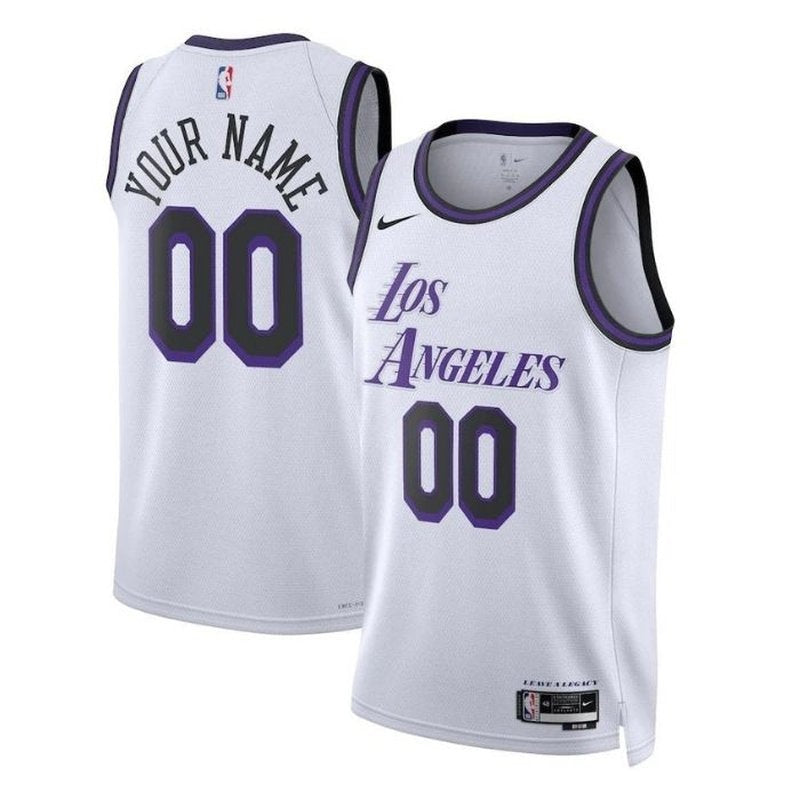 Camisa NBA - Los Angeles Lakers - 2023 - Edição Cidade - Branco