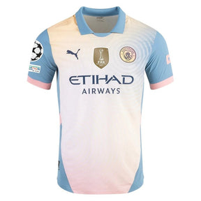 Camisa Manchester City 24/25 IV Fourth - Liga dos Campeões - Versão Jogador