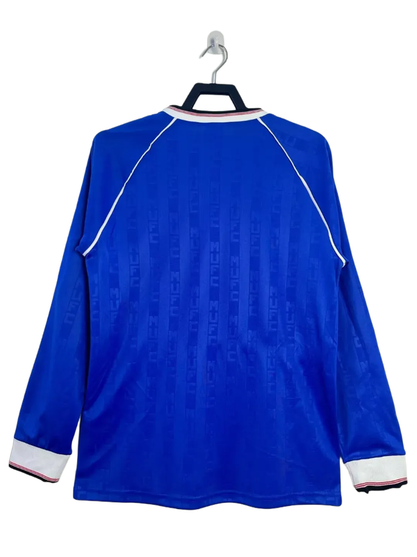 Camisa Manchester United 88/90 II Away - Versão Retrô Manga Longa