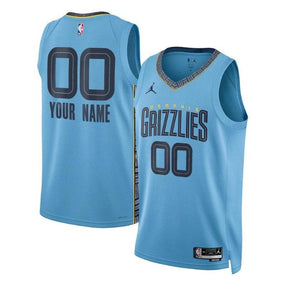 Camisa NBA - Memphis Grizzlies - 2023 - Edição de Impacto - Azul