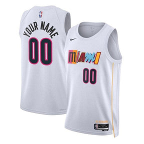 Camisa NBA - Miami Heat - 2023 - Edição Cidade - Branco