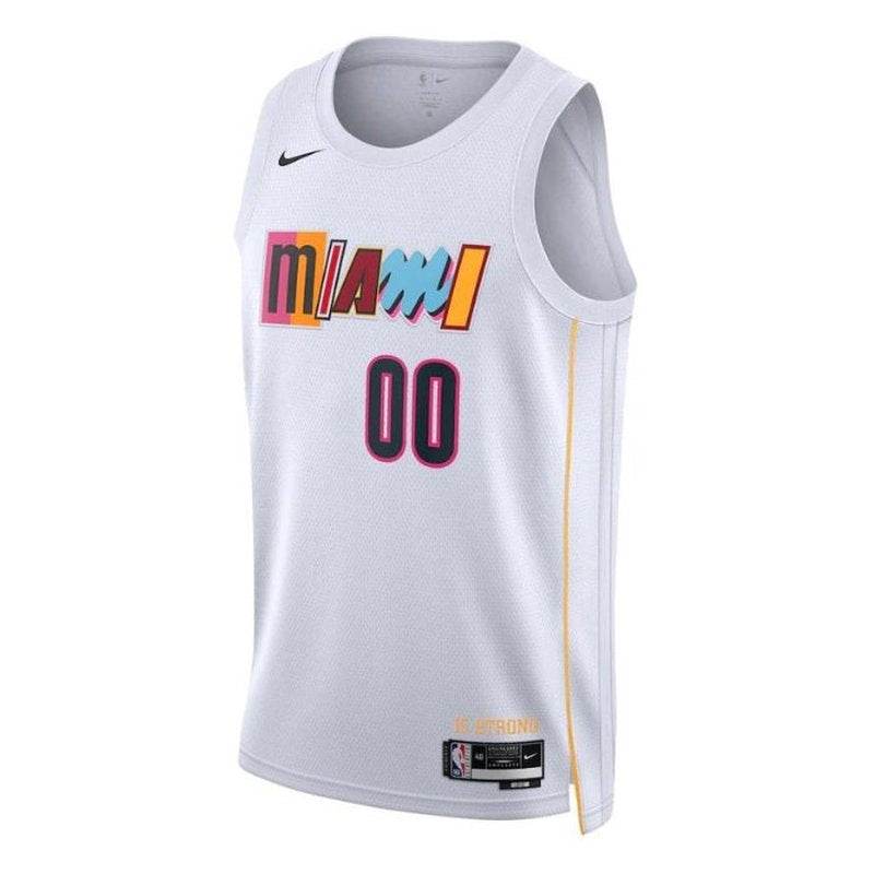 Camisa NBA - Miami Heat - 2023 - Edição Cidade - Branco