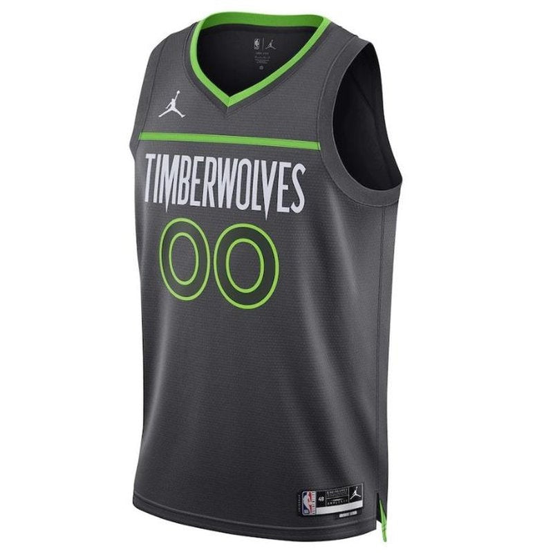 Camisa NBA - Minnesota Timberwolves - 2023 - Edição de Impacto - Preto