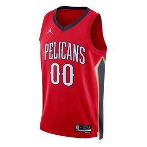 Camisa NBA - New Orleans Pelicans - 2023 - Edição de Impacto - Vermelho