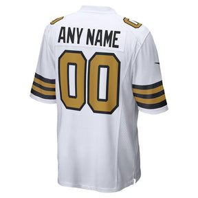 Camisa NFL New Orleans Saints - Versão Alternativa de Jogo - Branco