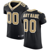 Camisa NFL New Orleans Saints - Edição Personalizada - Preto