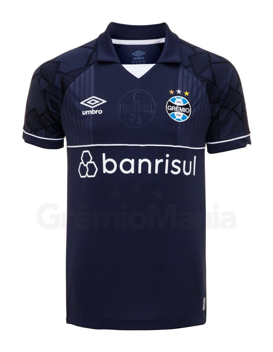 Camisa Grêmio 23/24 Goleiro - Azul - Versão Torcedor