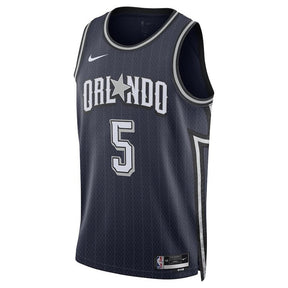 Camisa NBA Paolo Banchero - Orlando Magic - 23/24 - Azul Marinho - Edição Cidade