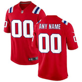 Camisa NFL Patriots - Edição Personalizada Alternativa - Vermelho