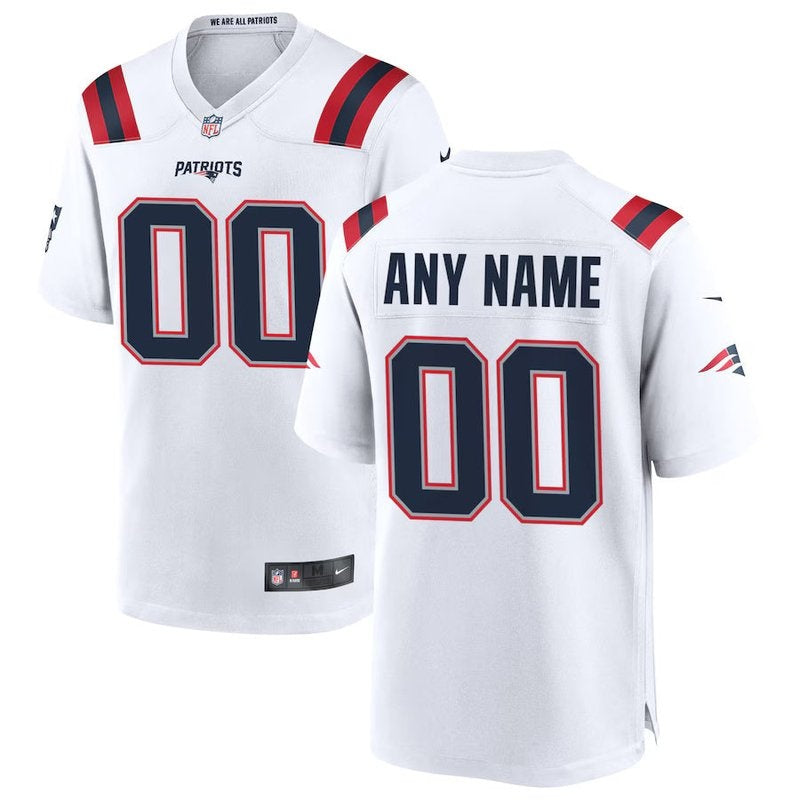 Camisa NFL Patriots - Versão de Jogo - Branco