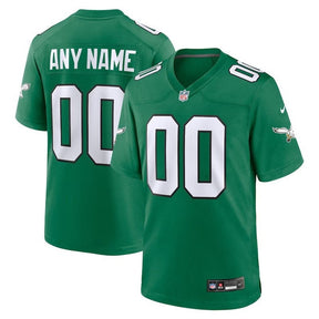 Camisa NFL Philadelphia Eagles - Kelly - Versão Alternativa de Jogo - Verde