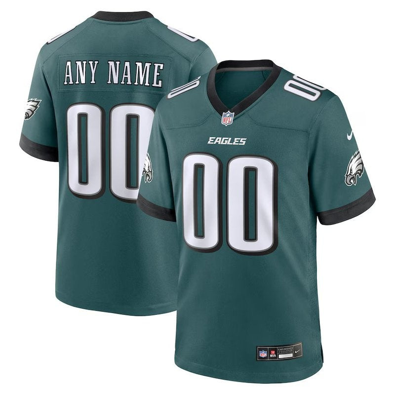 Camisa NFL Philadelphia Eagles - Versão de Jogo - Meia-noite - Verde