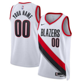 Camisa NBA - Portland Trail Blazers - 2023 Branco - Edição Associação