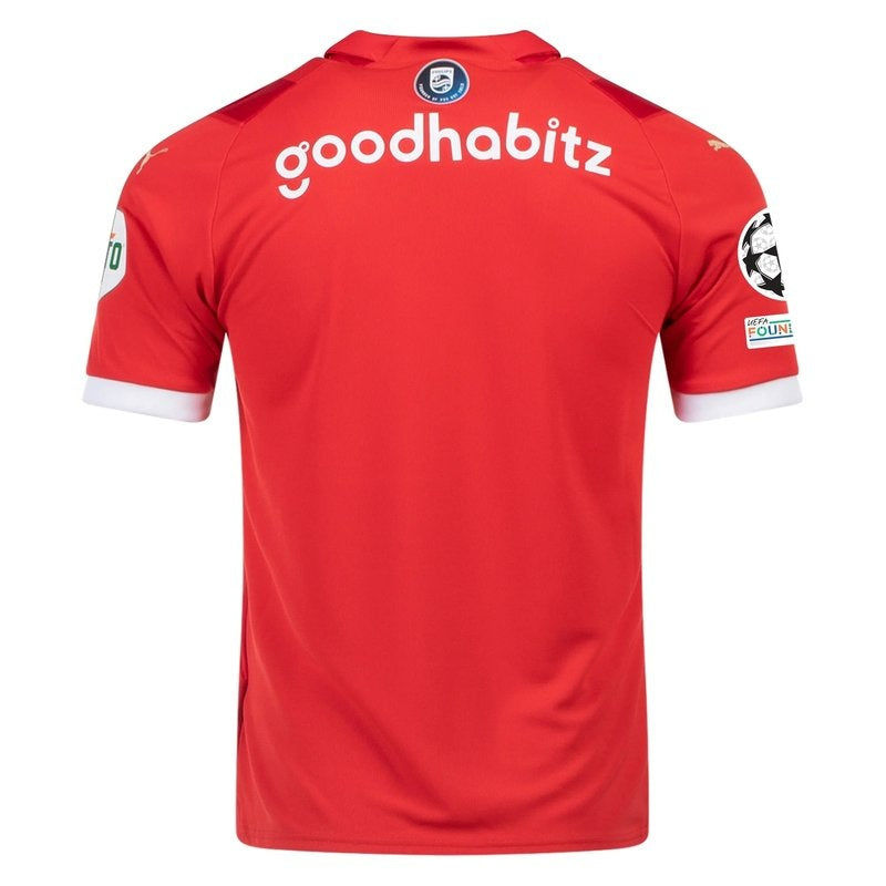 Camisa PSV Eindhoven 23/24 I Home - Liga dos Campeões - Versão Torcedor