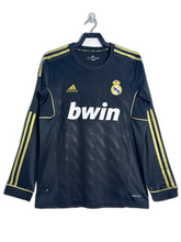 Real Madrid 11/12 II Away Manga Longa - Versão Retrô
