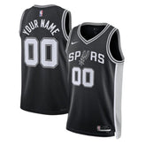 Camisa NBA - San Antonio Spurs - 2023 Preto - Edição Ícone