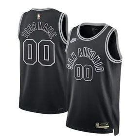 Camisa NBA - San Antonio Spurs - 2023 - Edição Clássica - Preto