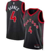 Camisa NBA Scottie Barnes - Toronto Raptors - 2023 - Edição de Impacto - Preto