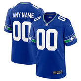 Camisa NFL Seattle Seahawks - Retrô Edição Clássica - Edição Personalizada