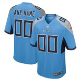 Camisa NFL Tennessee Titans - Versão Alternativa de Jogo - Azul Claro