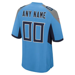 Camisa NFL Tennessee Titans - Versão Alternativa de Jogo - Azul Claro