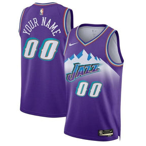 Camisa NBA - Utah Jazz - 2023 - Edição Clássica - Roxo