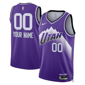 Camisa NBA - Utah Jazz - 23/24 - Roxo - Edição Cidade