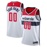 Camisa NBA - Washington Wizards - 2023 Branco - Edição Associação