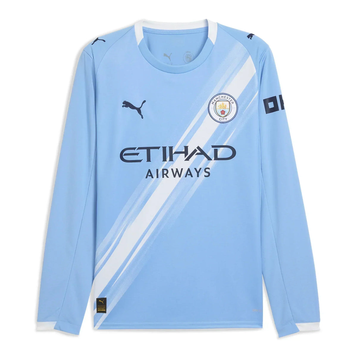 Camisa Manchester City 25/26 I Home - Manga Longa
