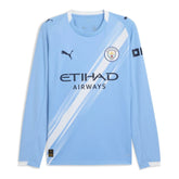 Camisa Manchester City 25/26 I Home - Manga Longa