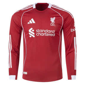 Camisa Liverpool 25/26 I Home - Manga Longa