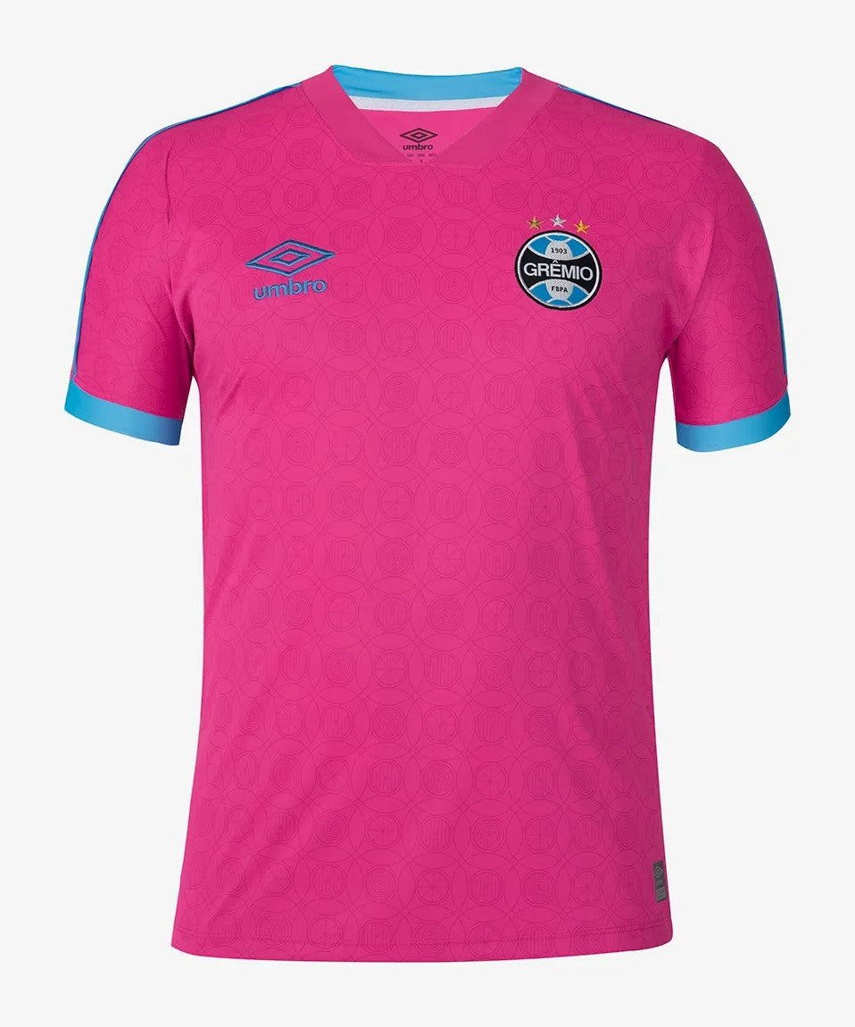 Camisa Grêmio 23/24 Edição Outubro Rosa - Versão Torcedor